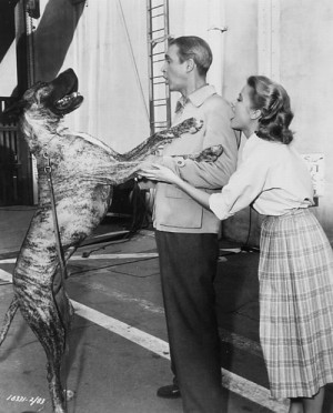Pawsome Pet Pictures: Jimmy Stewart and Grace Kelly.