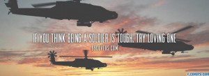 loving a soldier facebook cover