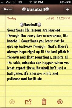 Baseball quotes