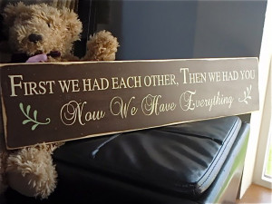 ... nursery decor, signs for baby quotes on signs, bedroom wall art. $25