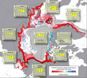 Map of Polar Bear Habitat Polar Bear map