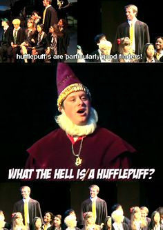 what the hell if a hufflepuff haha a very potter musical