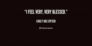 Feel Blessed Quotes I-feel-very-very-blessed/