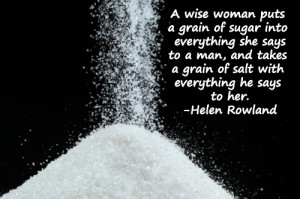 Quote of the Day: A wise woman...