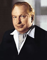 Ron Hubbard, founder of Scientology.