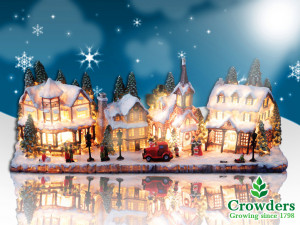 Animated Christmas Village Scenes