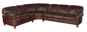 Natuzzi Leather Sectional Sofa Traditional