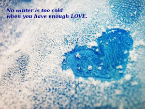 Winter Love Quotes And Sayings ~ Winter Picture Quotes | WishesPoint