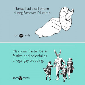 Funny Easter Passover Someecards