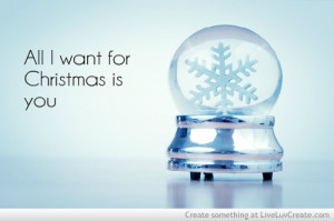 ... want for christmas is you3, couples, cute, love, pretty, quote, quotes