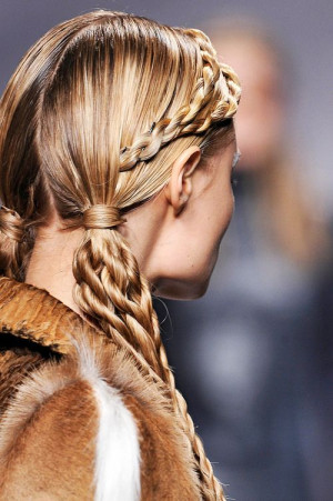 Viking Braids: I love this elaborate hairstyle, only for a special ...
