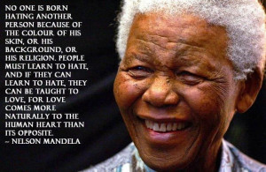 Nelson Mandela skin color