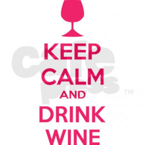 ... keep calm and drink wine hand painted wine glass funny cool novelty