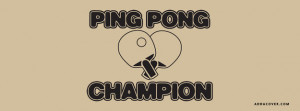 Ping Pong Champion Facebook Cover