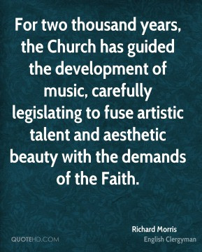 ... development of music, carefully legislating to fuse artistic talent
