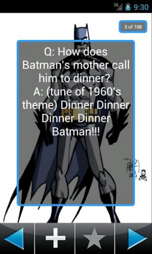 Batman Jokes and Quotes