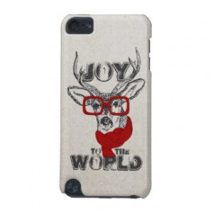 ... sketch “Joy to the World” quote iPod Touch (5th Generation) Case