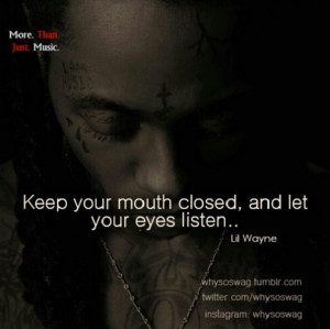 Quote by Lil Wayne so true hmm and u think u knw me bitch please!