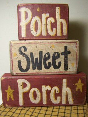12 porch sweet porch sign stacking wood blocks porch sweet porch sign ...