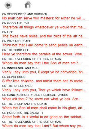 ... Quotes of Jesus Christ (King James Version) iPhone App & Review