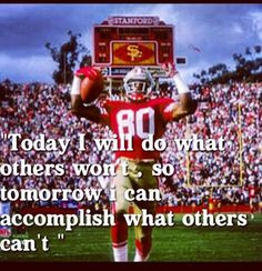 Jerry Rice Quotes So totally jerry rice's work