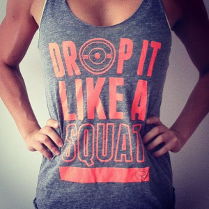 tank top gym workout training squat edit tags
