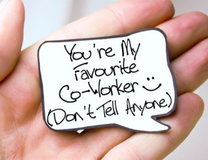 co worker gift idea funny quote magnet