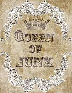 junk queen | Past Blessings: Crafting, Junking and Dying to Self . . .