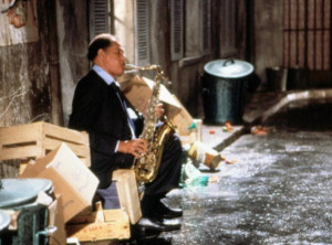 Dexter Gordon in a scene from Round Midnight