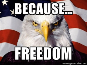 American Pride Eagle - because... freedom