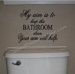 Humorous, Removable Vinyl Wall Words & Funny Inspirational Quote ...