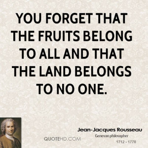 Jean-Jacques Rousseau Quotes