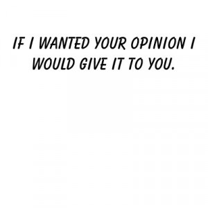 Your Opinion Doesnt Matter Quotes Your Opinion Doesn't Matter Quotes