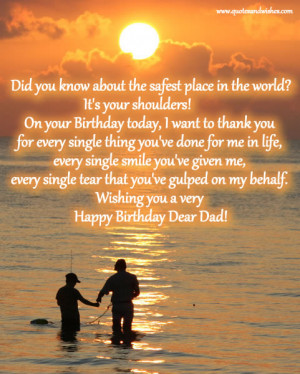 for father, birthday wishes for father, Father picture quotes ...