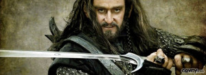 Thorin Oakenshield, The Hobbit An Unexpected Journey facebook cover