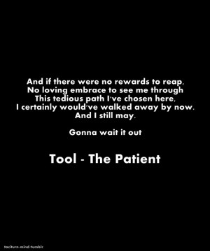 TOOL | The Patient