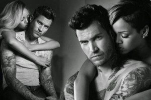 Rihanna yesterday unveiled the ad for her new fragrance for men called ...