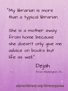 Do you love your library? Share your story. atyourlibrary.org ...