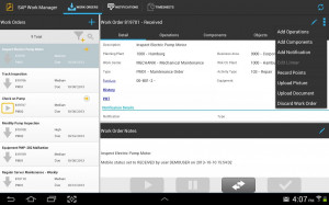 SAP Work Manager for Tablet 6.0.0.133262 screenshot 0