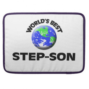 World's Best Step-Son MacBook Pro Sleeve