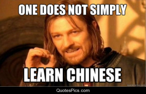 ... languages funny languages learning chinese Lord of the Rings mandarin