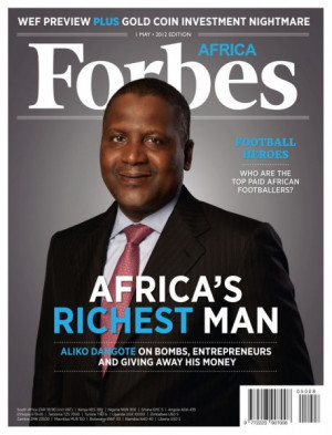 Forbes declares Aliko Dangote first African to hit $20 Billion; now ...