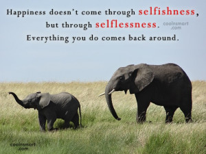 Quotes and Sayings about Selfishness