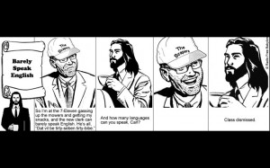 comic strip from the new book 'Coffee With Jesus' by David Wilkie ...