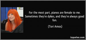 More Tori Amos Quotes