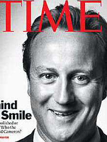David Cameron to feature on front cover of Time magazine