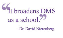 ... students. DMS is the only out-of-state school; it also complements our