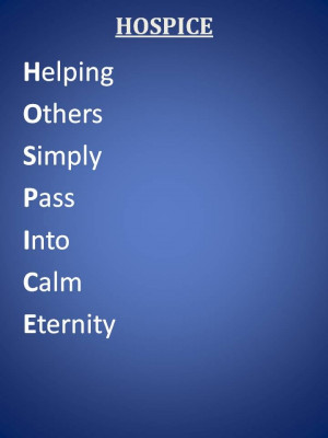 Hospice Volunteer...