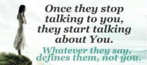 Let'em talk - You are not Their Opinion, You're Obviously their Idol ...