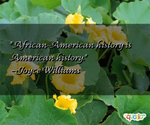 African - American history is American history.